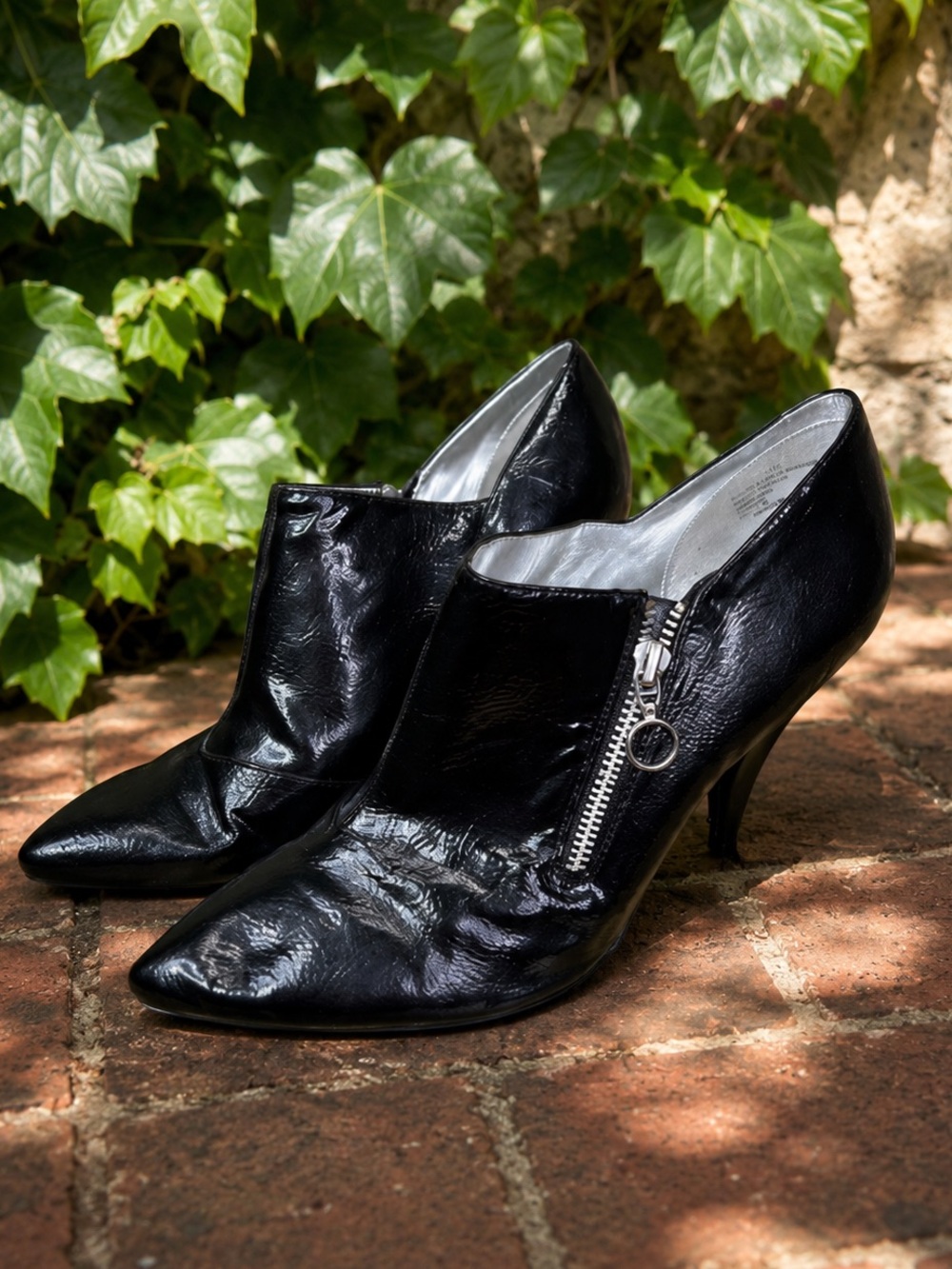SIGERSON MORRISON FOR TARGET Black Faux Leather Ankle Boots in Fierce Style, 10